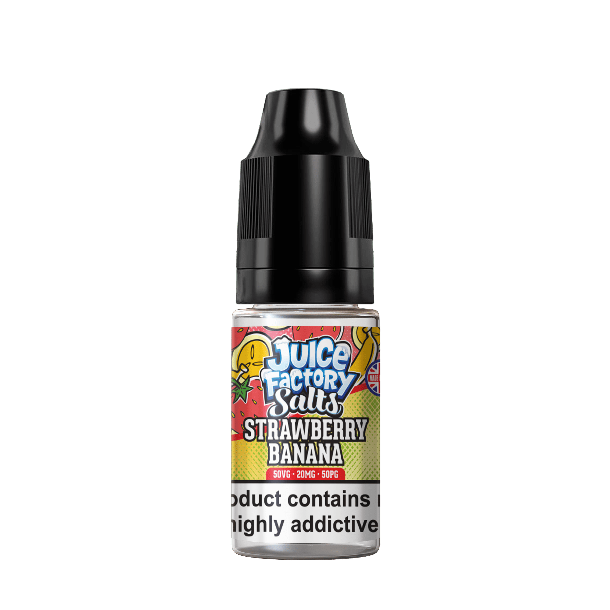 Juice Factory - Strawberry Banana - 10ml nic Salt