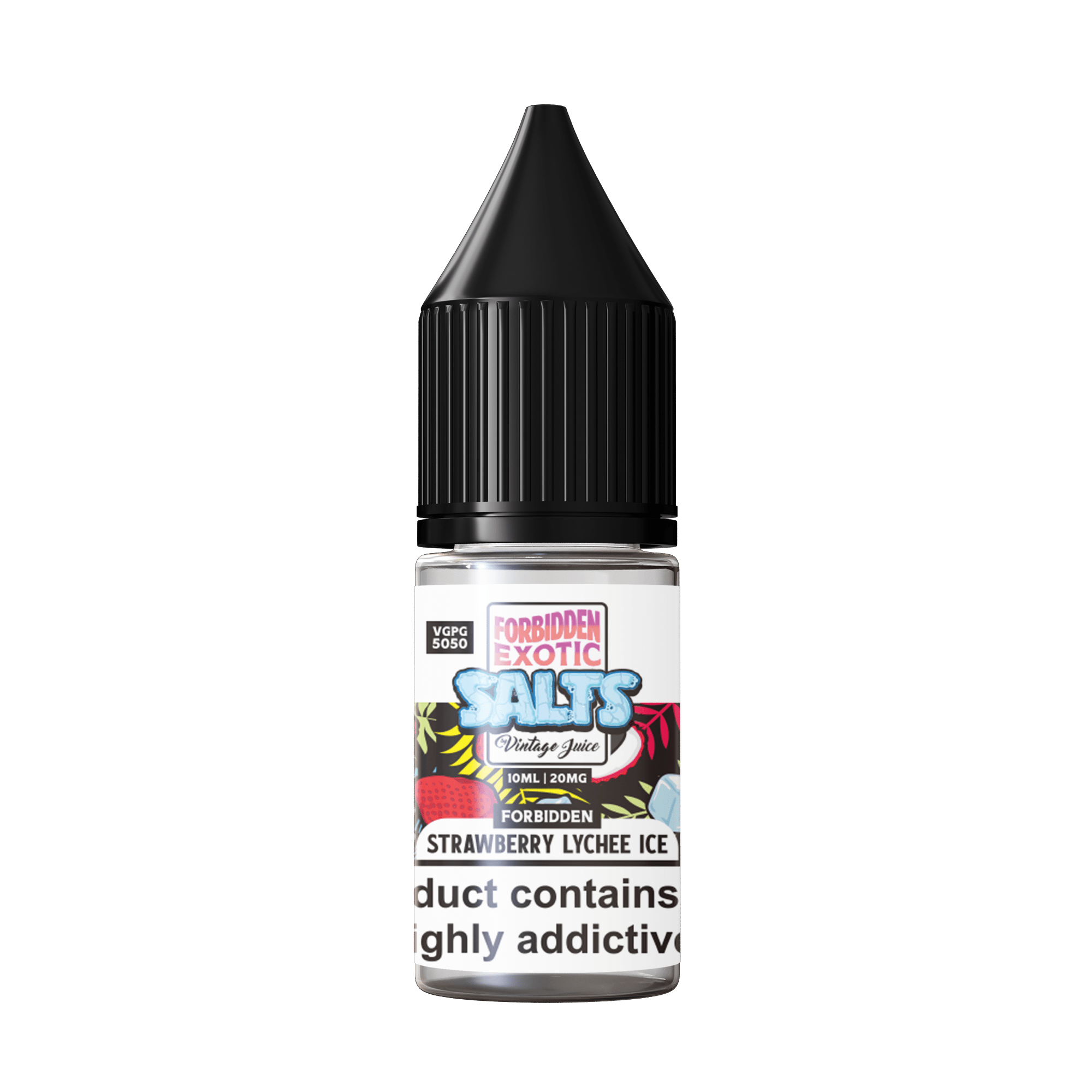 Forbidden Exotic Salts - Strawberry Lychee Ice - 10ml nic Salt