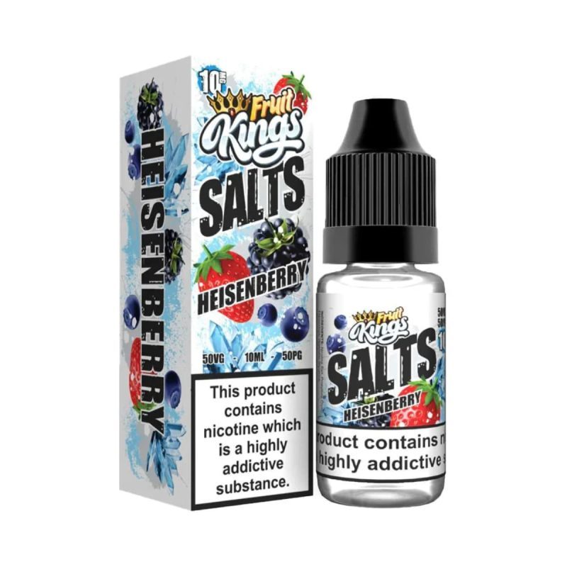 HIESENBERRY NIC SALTS E-LIQUID BY FRUIT KING 10ML