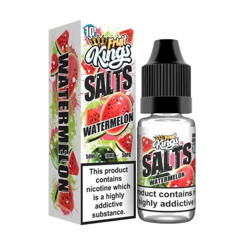 WATERMELON NIC SALTS E-LIQUID BY FRUIT KING 10ML