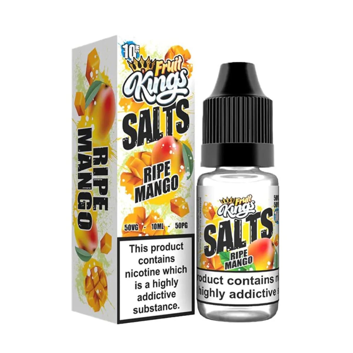 RIPE MANGO NIC SALTS E-LIQUID BY FRUIT KING 10ML