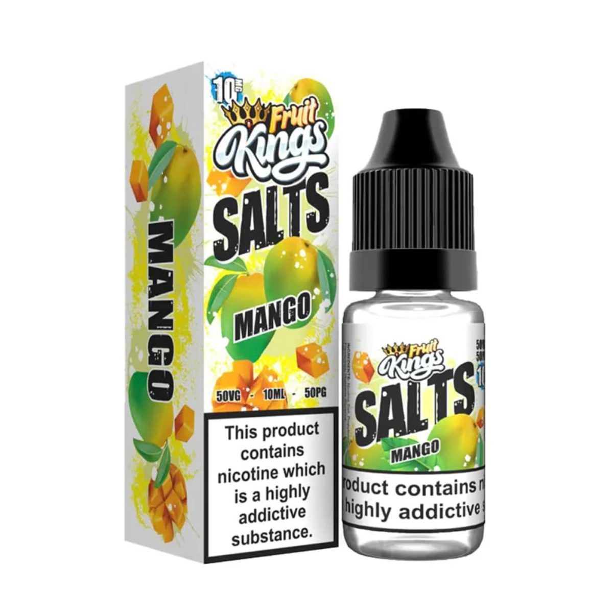 MANGO NIC SALTS E-LIQUID BY FRUIT KING 10ML