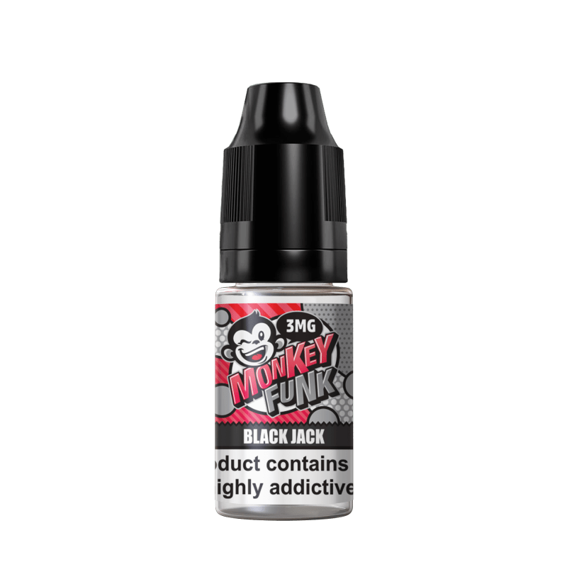 BLACK JACK E-LIQUID BY Monkey Funk 10ML