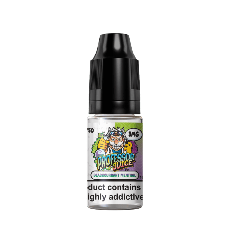 Blackcurrant Menthol E-LIQUID BY Professor Juice 10ML