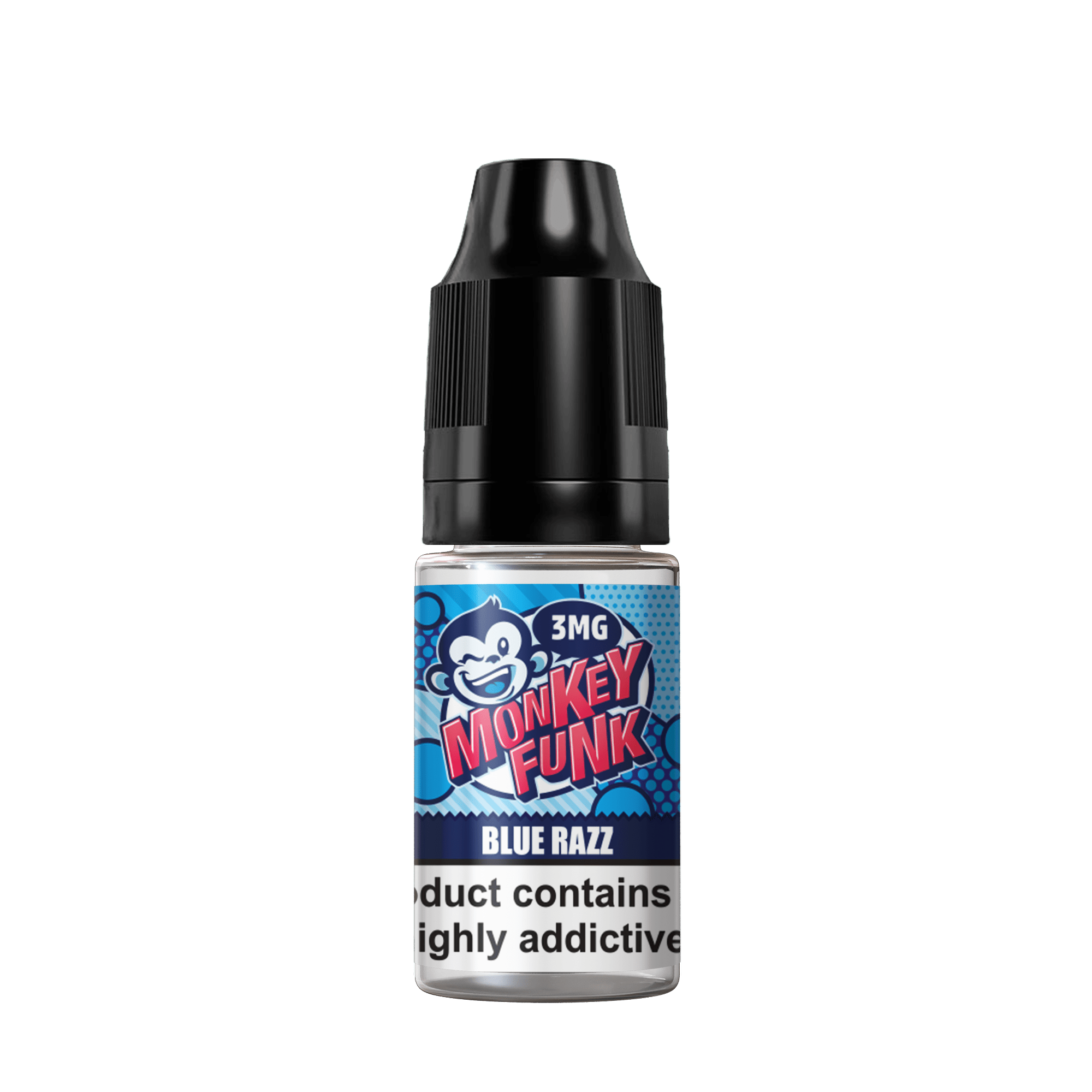 BLUE RAZZ E-LIQUID BY Monkey Funk 10ML