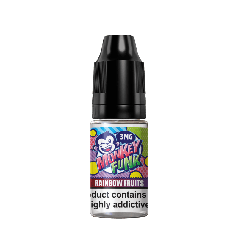 RAINBOW FRUITS E-LIQUID BY Monkey Funk 10ML