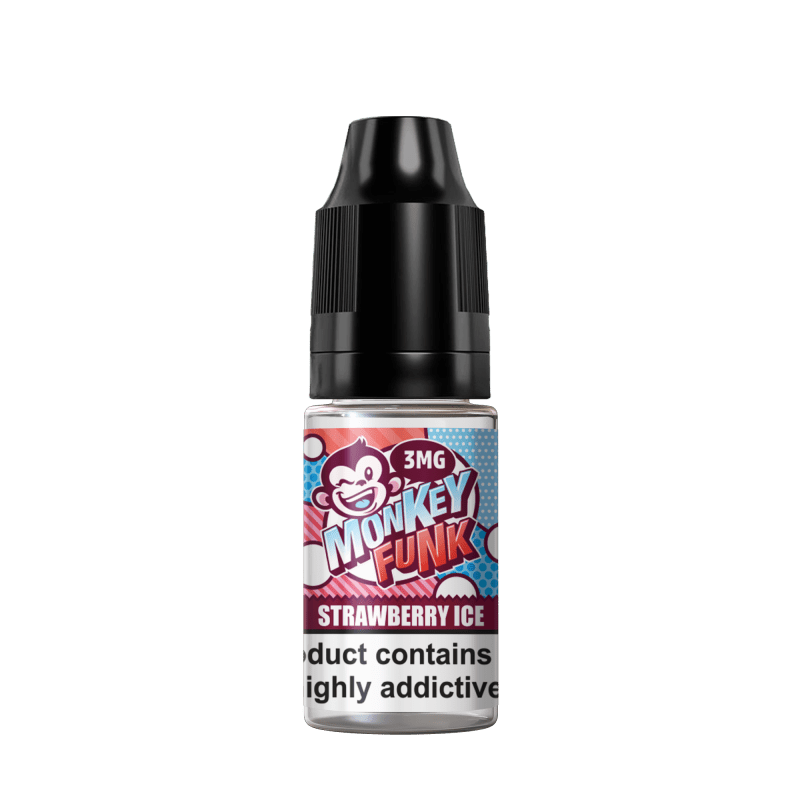 STRAWBERRY ICE E-LIQUID BY Monkey Funk 10ML