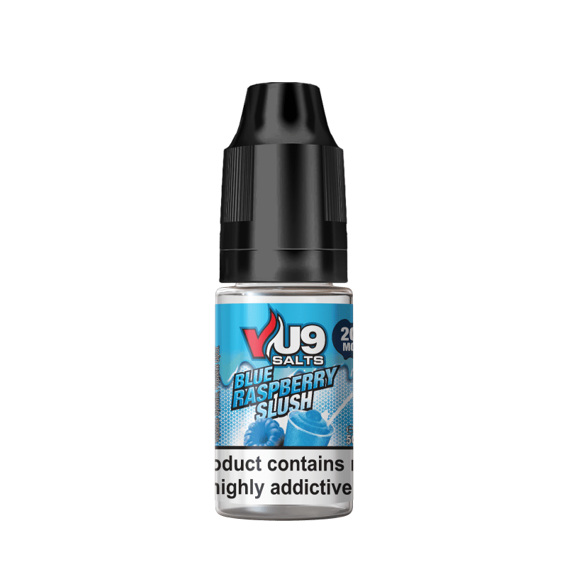 Blue Raspberry Slush - Nic salt E-Liquid By VU9 10ml