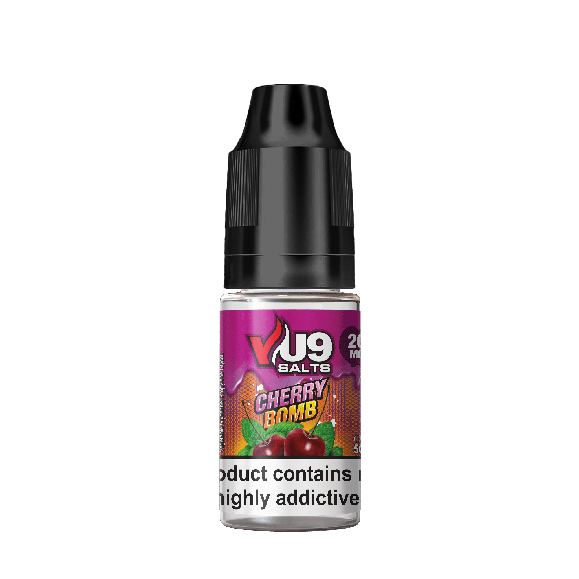 Cherry Bomb - Nic salt E-Liquid By VU9 10ml