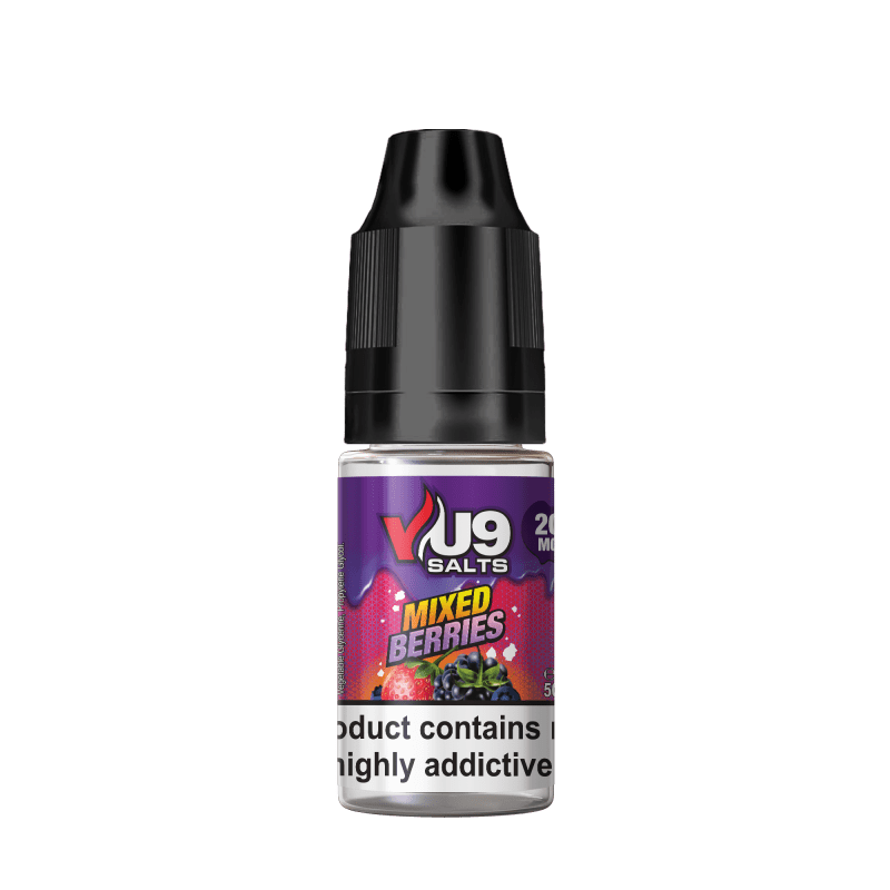 Mixed Berries - Nic salt E-Liquid By VU9 10ml